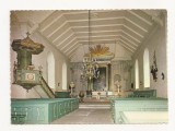 AM2- Carte Postala - SUEDIA - Karlshamn, Kyrkan interior, necirculata