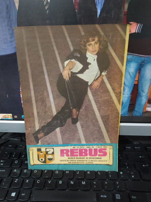 Rebus, revistă bilunară de divertisment, 1 iul. 1985, nr. 13, 673, anul 29, 003 foto