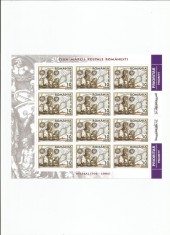 Romania, LP 1730/2006, Ziua marcii postale romanesti, coli mici 12 timbre, MNH foto