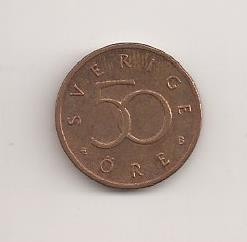 Moneda Suedia - 50 Ore 2000 foto