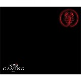 Mouse Pad Gaming, i-JMB, Scorpion, Grosime 4mm, Cauciuc Antiderapant, Negru/Roșu