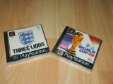2 jocuri PS1 / Playstation 1 : World Cup 98 + Three Lions ( Fifa pes )