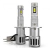 Set 2 becuri LED H3, 55W, Canbus PRO AutoREY&reg; lumina alb-rece, 25.000 Lumeni, Ventilator inclus
