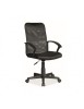 Scaun birou SL Q702, mesh, inaltime reglabila, mecanism de balans, rotire 360&deg;, ergonomic, suport lombar, negru