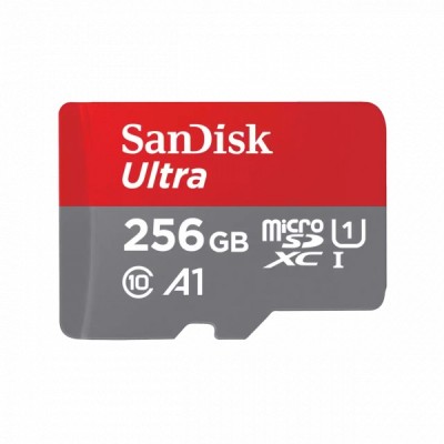 Card Memorie microSDXC SanDisk Ultra Android A1, 256Gb, Clasa 10 / UHS-1 U1 SDSQUAC-256G-GN6MN foto