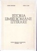 ISTORIA LIMBII ROMANE LITERARE-STEFAN MUNTEANU, VASILE D. TARA-276024