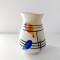 Vaza ceramica vintage Midcentury modern West Germany 594-8, 9cm inaltime