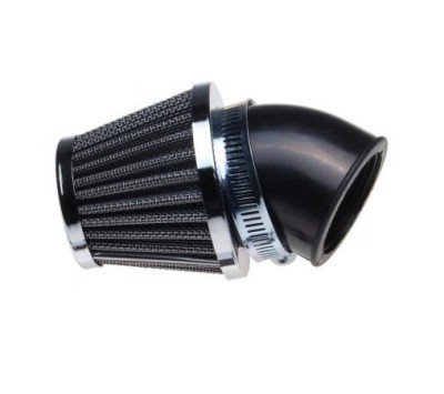 Filtru aer sport conic, d.42 mm, cot 45&amp;#039;, cromat Cod Produs: MX_NEW AF02242 foto