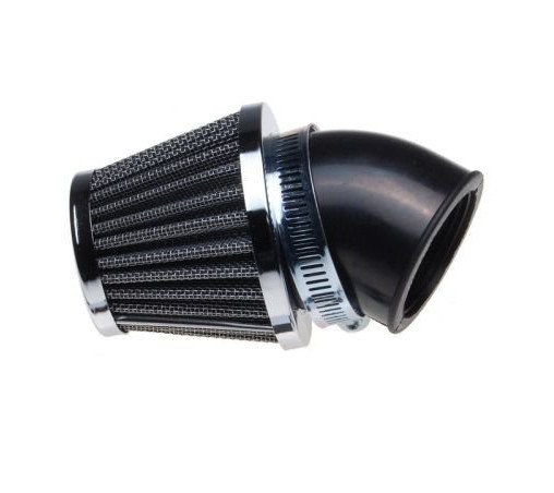 Filtru aer sport conic, d.42 mm, cot 45&#039;, cromat Cod Produs: MX_NEW AF02242