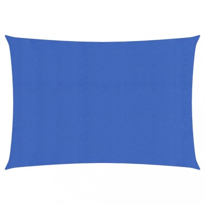 Gossi panza parasolar, albastru dreptunghiular 2,5x5 m hdpe 160 g/m2 foto