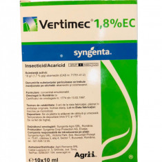 Insecticid Vertimec 1.8 EC 10 x 10 ml