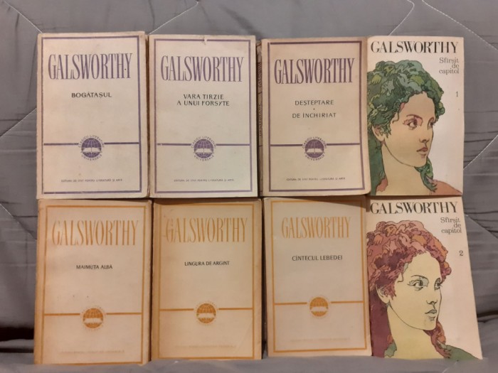 FORSYTE SAGA/COMEDIA MODERNA/SFARSIT DE CAPITOL-JOHN GALSWORTHY EDITIE INTEGRALA
