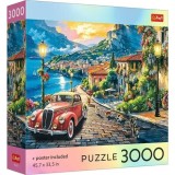 PUZZLE TREFL 3000 COLECTIA SUA ORAS ITALIAN PE MALUL LACULUI POSTER INCLUS