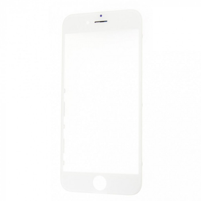 Geam Sticla + OCA iPhone 6, Complet, Alb
