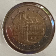 Moneda 2 euro comemorativ Germania 2010 F Bremen