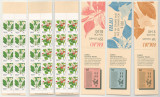Palau 1987/1988 Mi 180/81 D in carnete - set complet - Uzuale: flori, Nestampilat