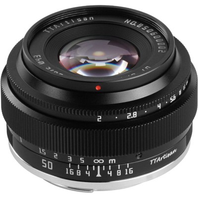 Obiectiv Manual TTArtisan 50mm F2 Full Frame foto
