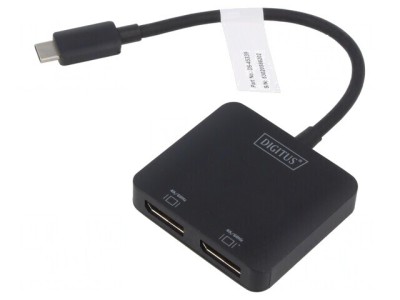 Adaptor DisplayPort 1.4 HDCP 2.2 Negru foto
