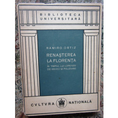 RAMIRO ORTIZ - RENASTEREA LA FLORENTA {1922}