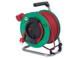Prelungitor alimentare AS SCHWABE 3G1,5mm&sup2; 25m roșu cu 1 priză cod 12236