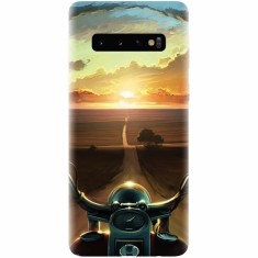 Husa silicon pentru Samsung Galaxy S10 Plus, Country Road