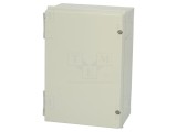 Carcasă montare pe perete 220x320x150mm gri
