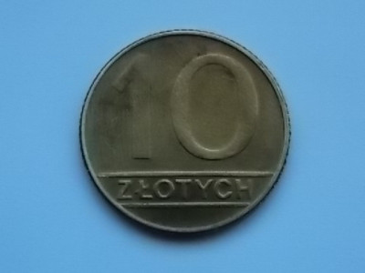 10 ZLOTYCH 1989 POLONIA foto