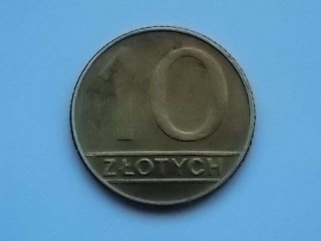 10 ZLOTYCH 1989 POLONIA