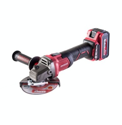 Raider Polizor unghiular disc 125 mm 2 acumulatori Li-ion 20 V 5 Ah foto