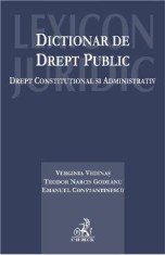 Dictionar de drept public - Verginia Vedinas