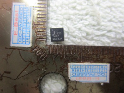SMD ISL ISL9237, ISL9237H, ISL9237HR, I923, 7HRZ, ISL9237HRZ-T, ISL9237HRZ, QFN32, IC Chip foto