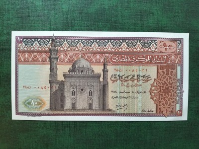 EGIPT 10 POUNDS UNC foto