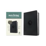 NLT Compact Bible, Filament Enabled (Leatherlike, Regal Lion Black, Red Letter)