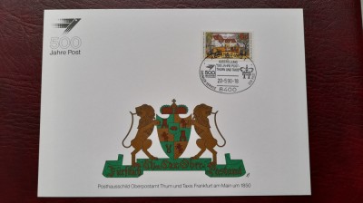 1990 RFG Plic aniv. st. REGENSBURG foto