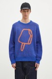 ICECREAM pulover din amestec de lana Popsicle Crewneck barbati, IC24436
