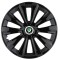 Set 4 Capace Roti, potrivite jantelor de R16, pentru Skoda, model Delta Negru