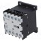 Contactor 4-polar NO x3 NO 24VAC 9A FINDER pentru şină DIN 6K