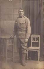HST P583 Poză militar sas austro-ungar Vurpăr 1916 Regimentul 31 Infanterie kuk foto
