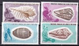 Afars si Issas 1975 fauna marina scoici MI 118-121 MNH