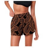 Cumpara ieftin Pantaloni scurti pentru femei Triumph Beach Mywear Shorts 01 Pt, negru maro, marime 40 - OUTLET