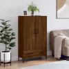VidaXL Dulap &icirc;nalt, stejar maro, 69,5x31x115 cm, lemn prelucrat 828243