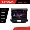 Navigatie Mitsubishi Outlander 2010 Lenovo Kit-056 8 core QLED 2K 8+256 360 Android Waze USB Navigatie Internet Youtube Radio v1 CarStore Technology