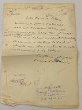 Ioana Postelnicu - document vechi - manuscris, semnatura olografa