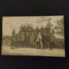 Foto veche Ofițeri in aplicații / trageri Râșnov 1925