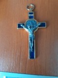 Crucifix petoral cu email...