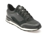 Pantofi GEOX negri, D36LYB, din piele naturala