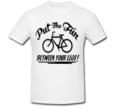 Tricou &amp;quot; Put the fun between your legs &amp;quot; foto