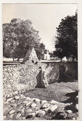 bnk cp Curtea de Arges - Ruinele palatului domnesc - necirculata foto