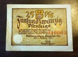 Notgeld Glashutte - 25 Pfennig 1921 - Rar