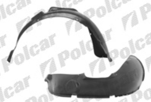 Carenaj roata VW Lupo (6X1/6E1), 05.1998-12.2002, Seat Arosa (6h), 05.1997-06.2004, partea Dreapta, Fata, 6X0809962G, 9528FP-1 Carenaj roata VW Lupo (6X1/6E1), 05.1998-12.2002, Seat Arosa (6h), 05.1997-06.2004, partea Dreapta, Fata, 6X0809962G, 9528FP-1